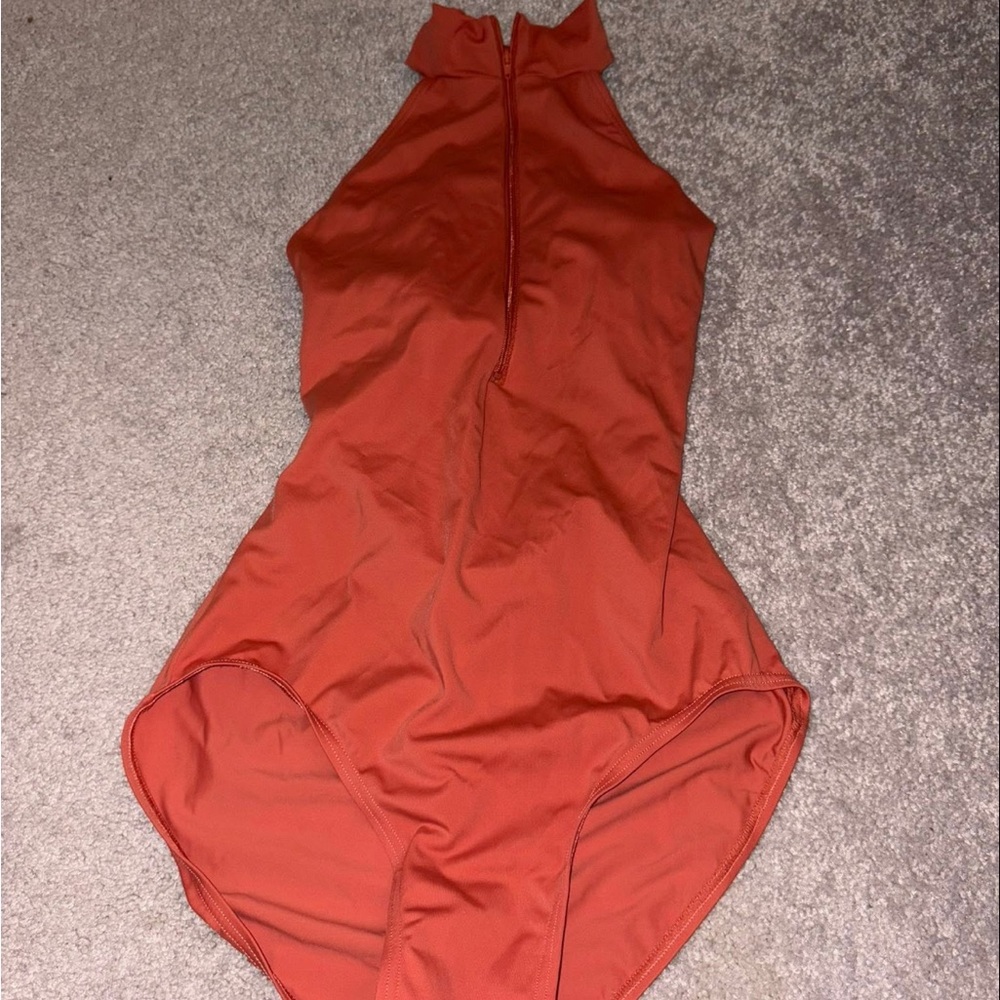 Women’s Leotard in Orange
